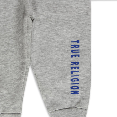 TRUE RELIGION Grey Boys Cotton Terry Trouser