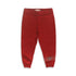 TRUE RELIGION Maroon Boys Cotton Fleece Trouser