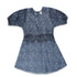 TWEENS And TEENS All Over Flower Dark Blue Frock