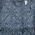 TWEENS And TEENS All Over Flower Dark Blue Frock