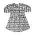 TWEENS And TEENS All Over Flower Grey Frock