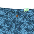TWEENS And TEENS All Over Palm Tree Print Blue Cotton Shorts