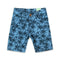 TWEENS And TEENS All Over Palm Tree Print Blue Cotton Shorts