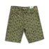 TWEENS And TEENS Flower Green Unisex Cotton Shorts