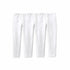 TWEENS And TEENS White Girls Cotton Legging 3 Piece Bundle