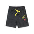 TWEENS & TEENS Black Boys Cotton Terry Shorts