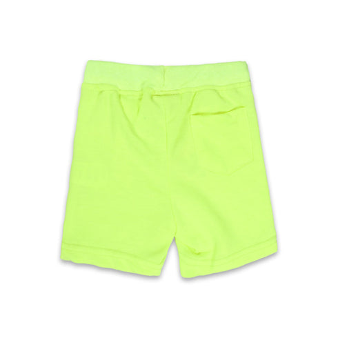 TWEENS & TEENS Green Boys Cotton Terry Shorts