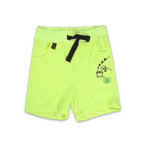 TWEENS & TEENS Green Boys Cotton Terry Shorts