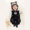 U.S. POLO Bear Blue Unisex Denim Dungaree