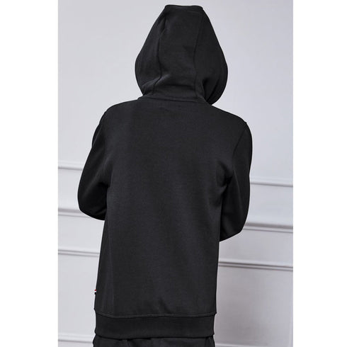 US POLO Black Boys Cotton Fleece Hoodie