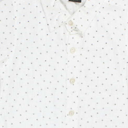 WEENY Kids Waistcoat White Boys Cotton 5 Piece Set