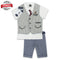 WEENY Kids Waistcoat White Boys Cotton 5 Piece Set