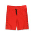 X MAIL Red Boys Cotton Terry Shorts