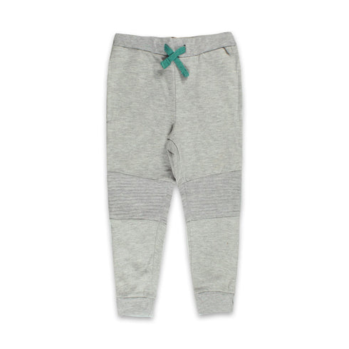 XMAIL Grey Boys Cotton Terry Trouser