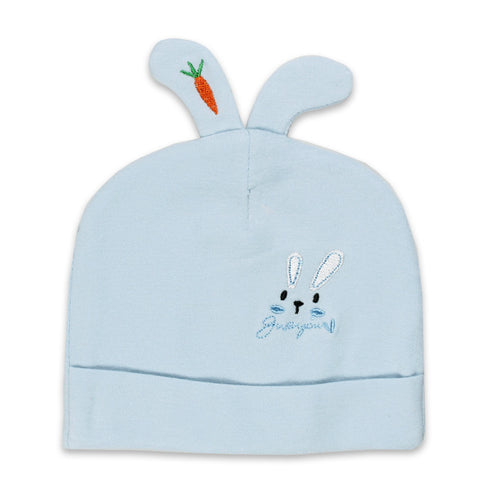 Blue Unisex Rabbit Cap