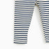 ZARA Blue And White Stripes Pocket Unisex Cotton Trouser