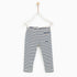 ZARA Blue And White Stripes Pocket Unisex Cotton Trouser