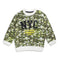 ZARA Camouflage Nyc Green Boys Cotton Terry Sweat Shirt