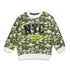 ZARA Camouflage Nyc Green Boys Cotton Terry Sweat Shirt