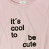 ZARA Its Cool Pink Girls Premium Cotton T shirt