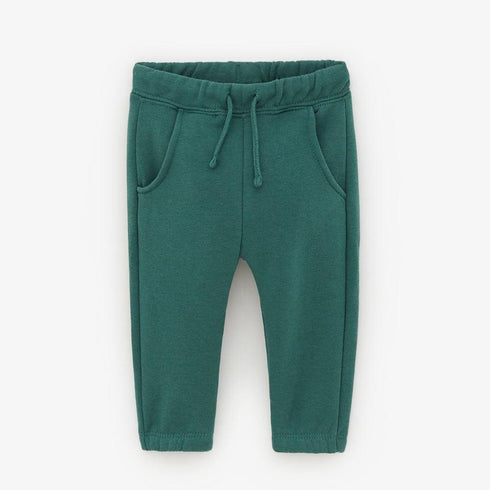 ZARA Just Happy Black Girls Cotton Fleece Sweat Shirt 2 Piece Set