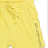ZARA Keep Moving Yellow Boys Cotton Terry Shorts