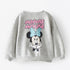 ZARA Minnie Mouse Grey Girls Cotton Terry Sweat Shirt