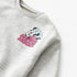 ZARA Minnie Mouse Grey Girls Cotton Terry Sweat Shirt