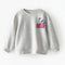 ZARA Minnie Mouse Grey Girls Cotton Terry Sweat Shirt