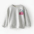 ZARA Minnie Mouse Grey Girls Cotton Terry Sweat Shirt