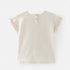 ZARA Pocket Off White Girls Cotton T shirt