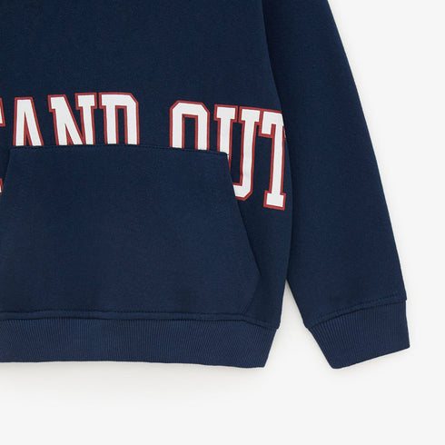 ZARA Stand Out Blue Boys Cotton Fleece 2 Piece Set