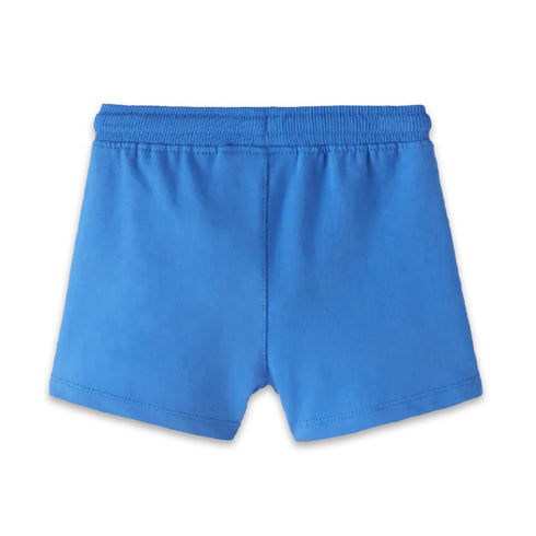 ZARA Team League Blue Boys Cotton Terry Shorts (Cut Label)