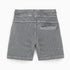 ZARA White Patch Grey StripeBoys Cotton Terry Short