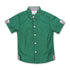 ZRA Green Boys Cotton Shirts