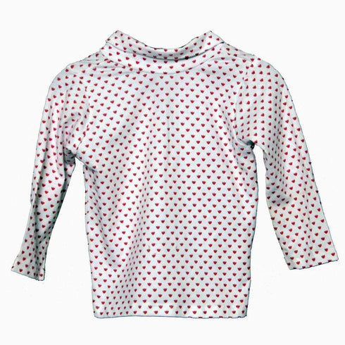 Vertbaudet Baby Girls Full sleeve High Neck Premium Cotton Tshirt