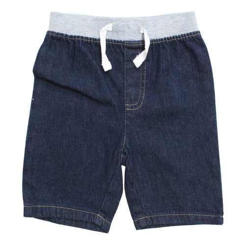 Waist Coat and Bow 2 Piece Tshirt and Denim Short Set