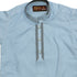ROBAS Cotton Styled Button Patti Light Blue Shalwar Kameez Full Suit