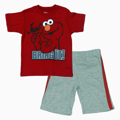 Elmo Red and Grey 2 Piece Set