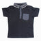 TU Charcoal Boys Premium Cotton Cut Label Polo