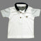 F&F Cut Label Boys Navy Double Collar White Cotton Jersey Polo