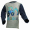 FnF Digger Grey Raglan Sleeves Boys Tshirt