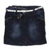 PALOMINO Girls Denim Rhinestone Studded Skirt with Belt