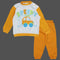 BLUKIDS Speedy Tour Orange Boys 2 Piece Premium Cotton Night Suit