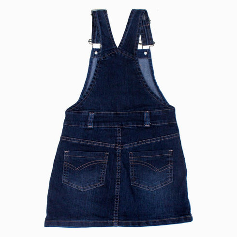 CHIC Girls Front Pocket Denim Skirt Dungaree