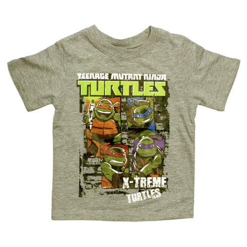 TMNT Extreme Turtles Grey and Green Boys 3 Piece Set