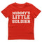 NUTMEG Mummys Soldier Red Boys Premium Cotton Tshirt