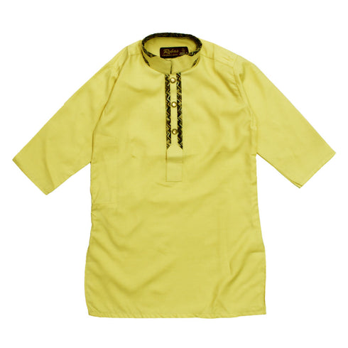 ROBAS Cotton Styled Button Patti Cream Colour Shalwar Kameez Full Suit