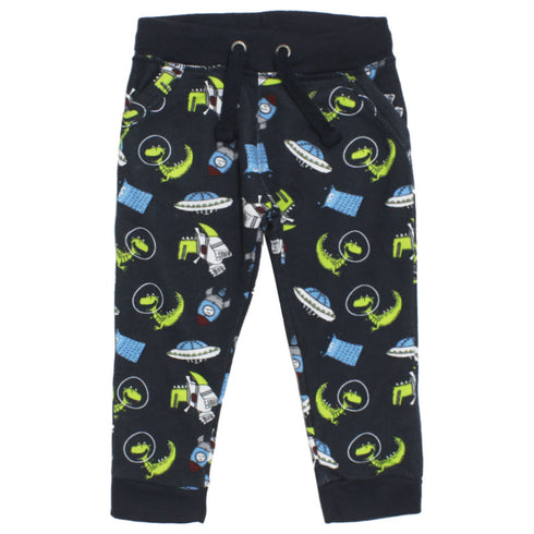 KIKI And KOKO Dino Print Boys Blue Trouser