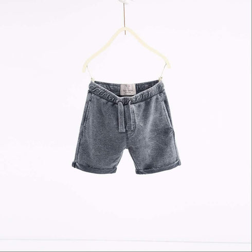 Zara Pique Grey Bermuda Shorts